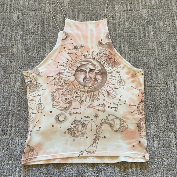 Zodiac sun and moon tank top - Picture 3 of 3